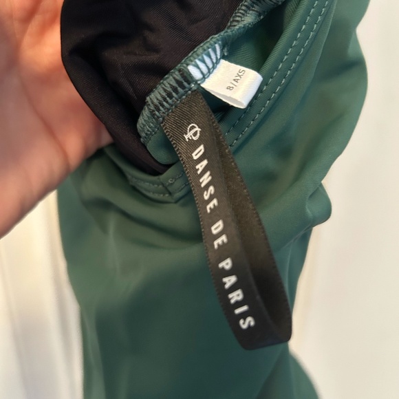 Danse De Paris Nikita Leotard in Moss - Picture 3 of 3